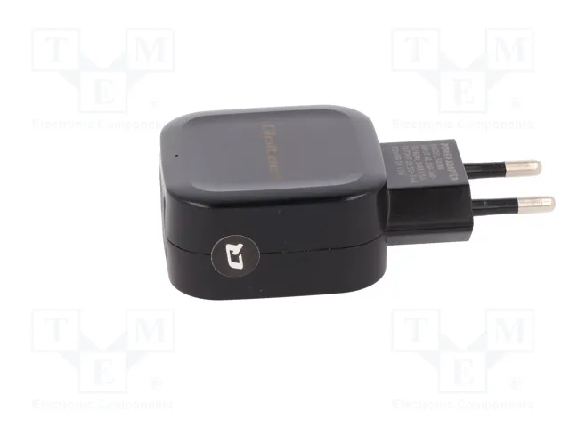 QOLTEC Cargador de red 17W con 2 puertos USB