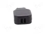 QOLTEC Cargador de red 17W con 2 puertos USB
