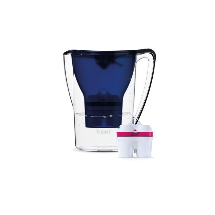 BWT AQUAlizer Home Filtro de Agua de Mesa Azul con Cartucho de Magnesio