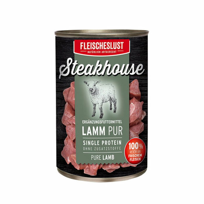 Comida húmeda Fleischeslust Pure 800 gr Cordero Comida húmeda Fleischeslust Pure 800 gr Cordero