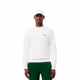Sudadera sin Capucha Hombre Lacoste Core Performance Blanco 15-16 Años