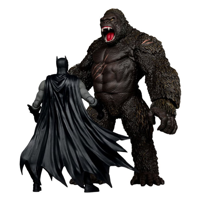 DC Justice League Monsterverse DC Multiverse Pack de 2 Figuras Batman & Kong 29 cm DC Justice League Monsterverse DC Multiverse Pack de 2 Figuras Batman & Kong 29 cm