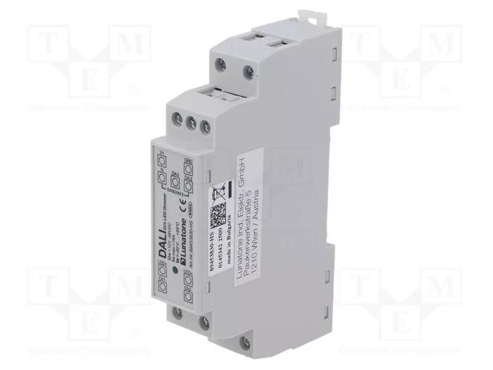 Lunatone Controlador LED DALI y DALI 2 12-48VDC 16A IP20 Lunatone Controlador LED DALI y DALI 2 12-48VDC 16A IP20