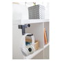DeLOCK Soporte para auriculares ajustable de aluminio, negro