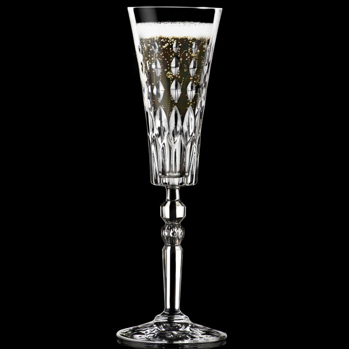 Rcr Cristalleria Copa Cava 170 Ml Altura 244 Mm (6 Unidades) LUXION® Eco-crystal Glass