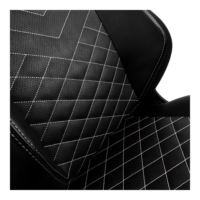 Noblechairs HERO Gaming Stuhl - schwarz/platinweiß