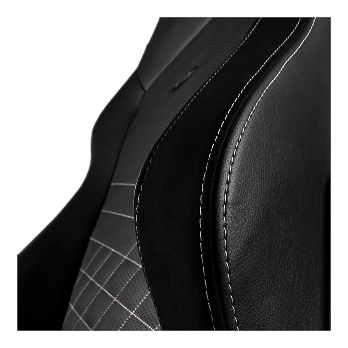 Noblechairs HERO Gaming Stuhl - schwarz/platinweiß