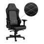 Noblechairs HERO Gaming Stuhl - schwarz/platinweiß