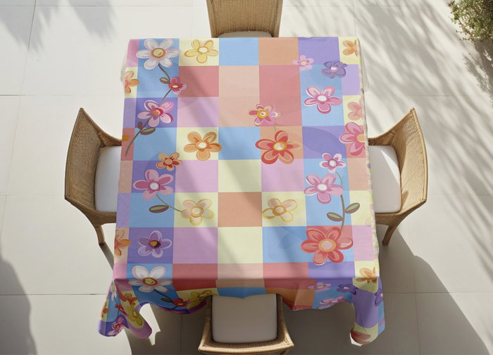 Hermia Mantel Asr-tblclt25 -34 140 x 220 cm hecho de Algodón y Poliéster