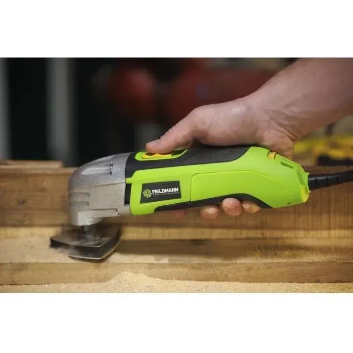 Fieldmann FDB 200301-E Herramienta Multifunción 300W Velocidad Variable 11 Accesorios Incluidos