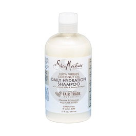 Shea Moisture 100% Virgin Coconut Oil Daily Hydration Shampoo 384ml