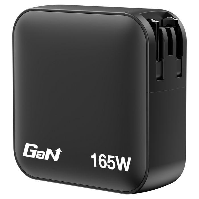 Verbatim Mini GaN Cargador 165W 4 Puertos USB-C y USB-A con Adaptadores EU/UK/US Negro Verbatim Mini GaN Cargador 165W 4 Puertos USB-C y USB-A con Adaptadores EU/UK/US Negro