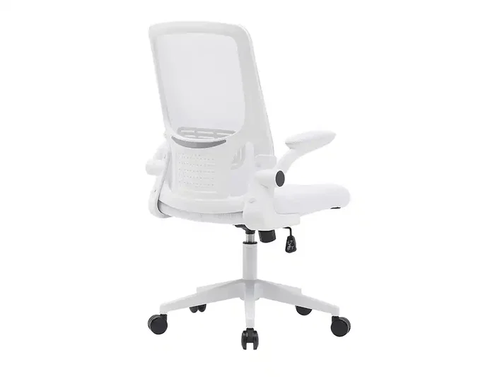 Q-connect Silla de Oficina Alba Malla Base Metálica Ajustable Premium Color Blanco Máx 1110 mm