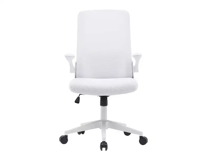 Q-connect Silla de Oficina Alba Malla Base Metálica Ajustable Premium Color Blanco Máx 1110 mm