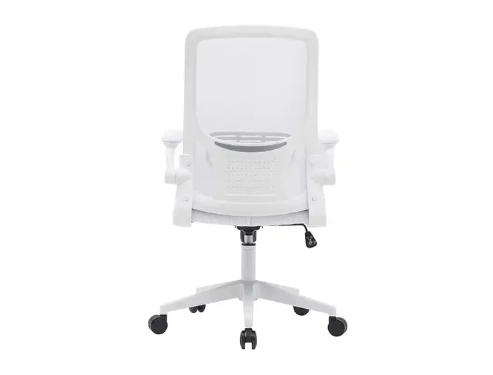 Q-connect Silla de Oficina Alba Malla Base Metálica Ajustable Premium Color Blanco Máx 1110 mm
