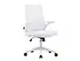 Q-connect Silla de Oficina Alba Malla Base Metálica Ajustable Premium Color Blanco Máx 1110 mm