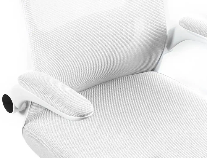 Q-connect Silla de Oficina Alba Malla Base Metálica Ajustable Premium Color Blanco Máx 1110 mm