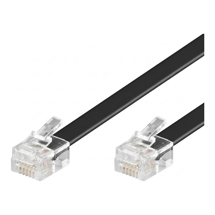 EFB Elektronik K2404SW.2 Cable telefónico modular 2 m, 2 x RJ12 (6/6) macho EFB Elektronik K2404SW.2 Cable telefónico modular 2 m, 2 x RJ12 (6/6) macho