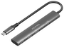 Aisens USB-C Dock 5 en 1 HDMI 4K, 2xUSB-A, 2xUSB-C PD, Gris