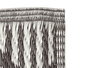 Ibergarden Alfombra Exterior de Polipropileno, Patrón de Rombos en Colores Surtidos (Beige/Gris), Dimensiones 120x180 cm (Set de 12)
