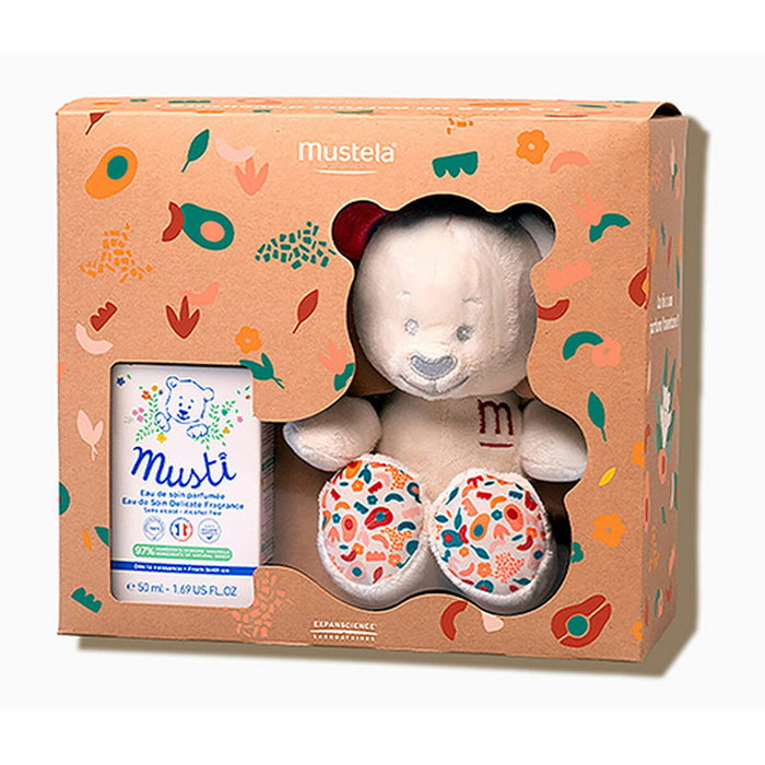 Mustela Musti Eau de Soin 50 ml + Peluche Oso Terra Mustela Musti Eau de Soin 50 ml + Peluche Oso Terra