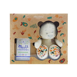 Mustela Musti Eau Soin Colonia Infantil 50ml con Oso de Peluche Terra