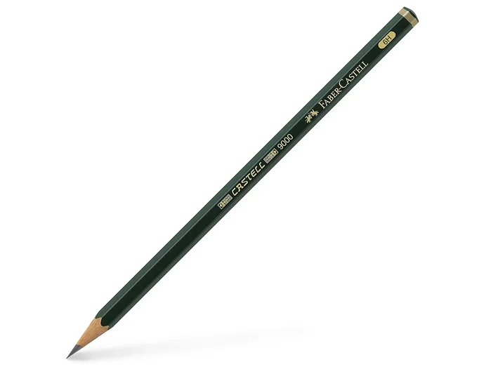 Faber-Castell 9000 Lápiz de Grafito 6h