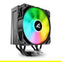 Sharkoon A50 RGB Black Refrigerador de aire para CPU 12 cm 1800 RPM Negro con Iluminación LED