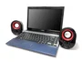 Equip Altavoces 2.0 Mini 245332 Negro y Rojo