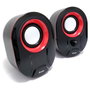 Equip Altavoces Life 2.0 245332 Negro y Rojo