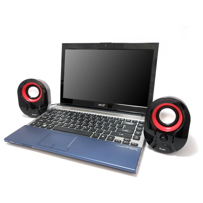 Equip Altavoces Life 2.0 245332 Negro y Rojo