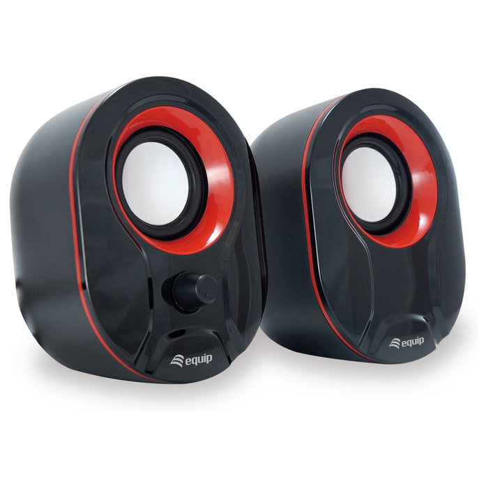 Equip Altavoces Life 2.0 245332 Negro y Rojo