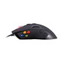 Thermaltake Tt eSPORTS Volos MO-VLS-WDLOBK-01 Ratón Gaming Láser Negro 8200 DPI 14 Botones USB