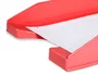 Q-connect Bandeja sobremesa plástico rojo opaco 240x70x340 mm