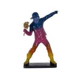 Ixia Figura Chico Multicolor Resina 41,50 x 24 x 66,50 cm