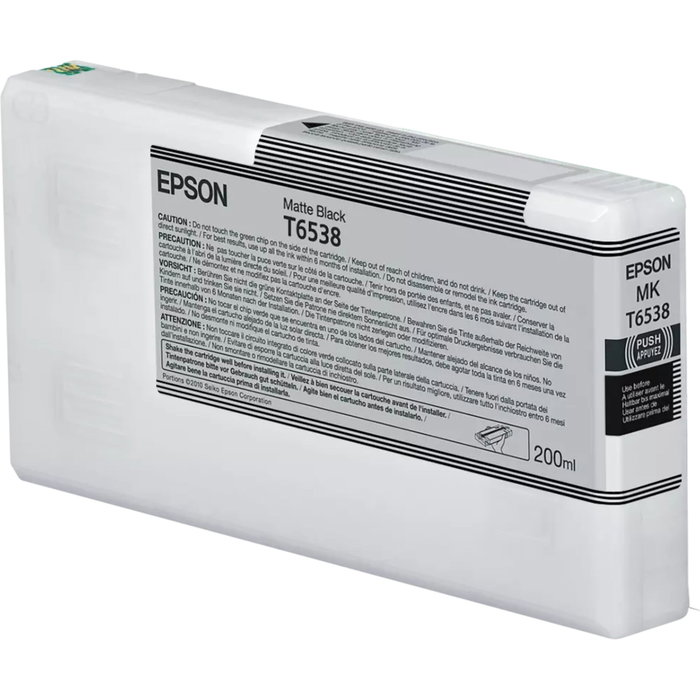 Epson Cartucho de Tinta Negro Mate C13T65380N (200 ml) Original Epson Cartucho de Tinta Negro Mate C13T65380N (200 ml) Original