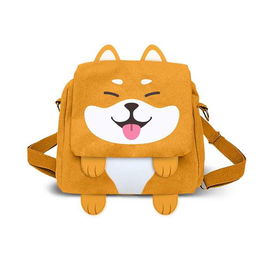 Karactermania Bolso-Mochila Kawaii Shiba 22x24x12cm Multicolor PVC Poliéster