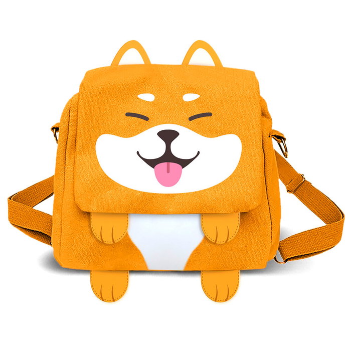 Karactermania Bolso-Mochila Kawaii Shiba Multicolor Karactermania Bolso-Mochila Kawaii Shiba Multicolor