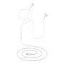 Auriculares intrauditivos ngs cross glide con micrÓfono usb tipo-c blancos