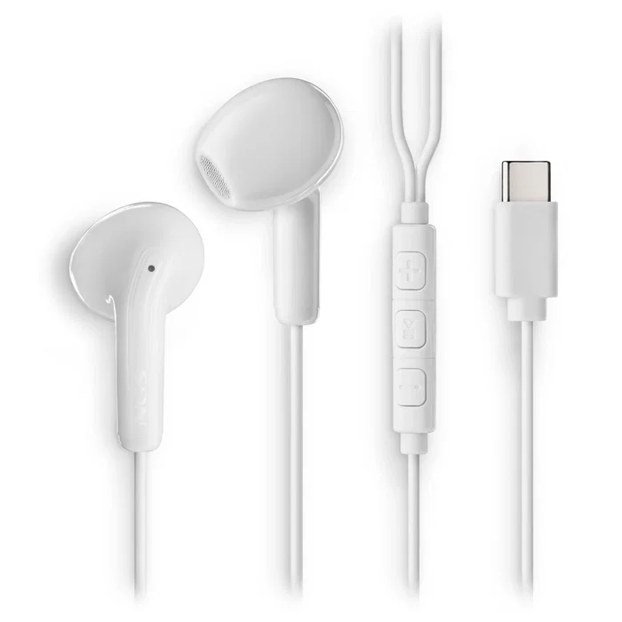 NGS Cross Glide Auriculares USB-C Blanco NGS Cross Glide Auriculares USB-C Blanco
