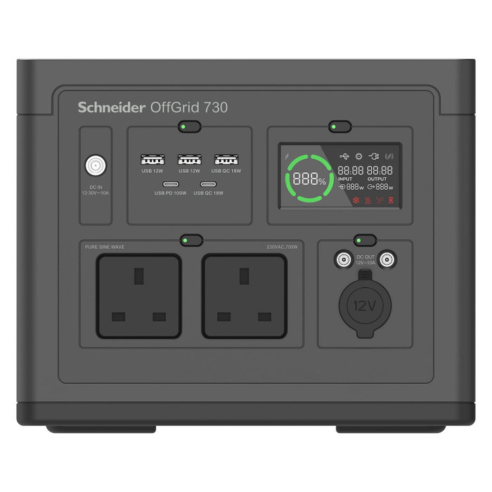 APC PPS730-UK Estación de energía portátil 738Wh Li-ion APC PPS730-UK Estación de energía portátil 738Wh Li-ion