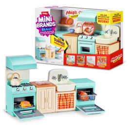 ZURU Mini Brands Magic Cook Kitchen Playset Series 1 Multicolor