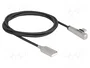DeLOCK Cable USB 2.0 Tipo-A a USB Tipo-C™ Acodado con LED 60 W 1 m