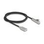 DeLOCK Cable USB 2.0 Tipo-A a USB Tipo-C™ Acodado con LED 60 W 1 m