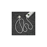 Brennenstuhl Regleta ECO-Line 8 Tomas con Interruptor y Cable de 3m, Negro
