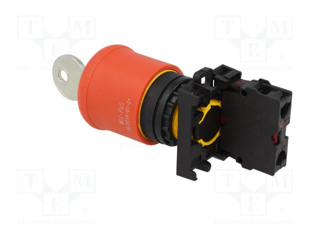 EATON ELECTRIC Interruptor de seguridad con llave RMQ-Titan Rojo NC 22mm EATON ELECTRIC Interruptor de seguridad con llave RMQ-Titan Rojo NC 22mm