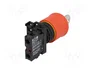 EATON ELECTRIC Interruptor de seguridad con llave RMQ-Titan Rojo NC 22mm