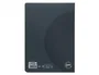 Liderpapel Libreta A5 48 Hojas 90gr 5mm Doble Margen Tapa Plástico Negra