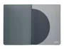 Liderpapel Libreta A5 48 Hojas 90gr 5mm Doble Margen Tapa Plástico Negra