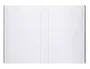 Liderpapel Libreta A5 48 Hojas 90gr 5mm Doble Margen Tapa Plástico Negra